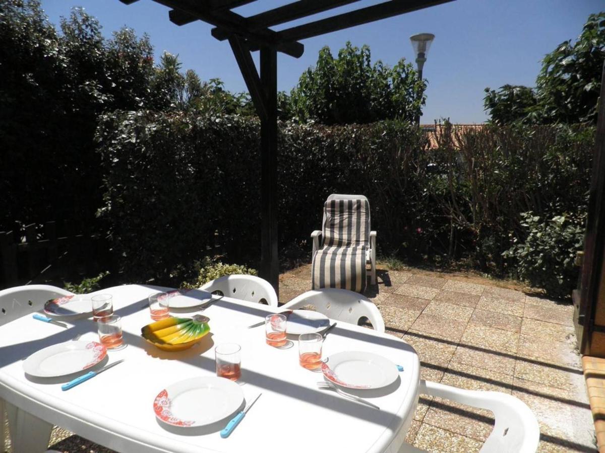 Maison 2 Pieces/Mezzanine, 6 Couchages, Terrasse Spacieuse, Piscine Et Parking Prive A Gruissan - Fr-1-229-332 외부 사진